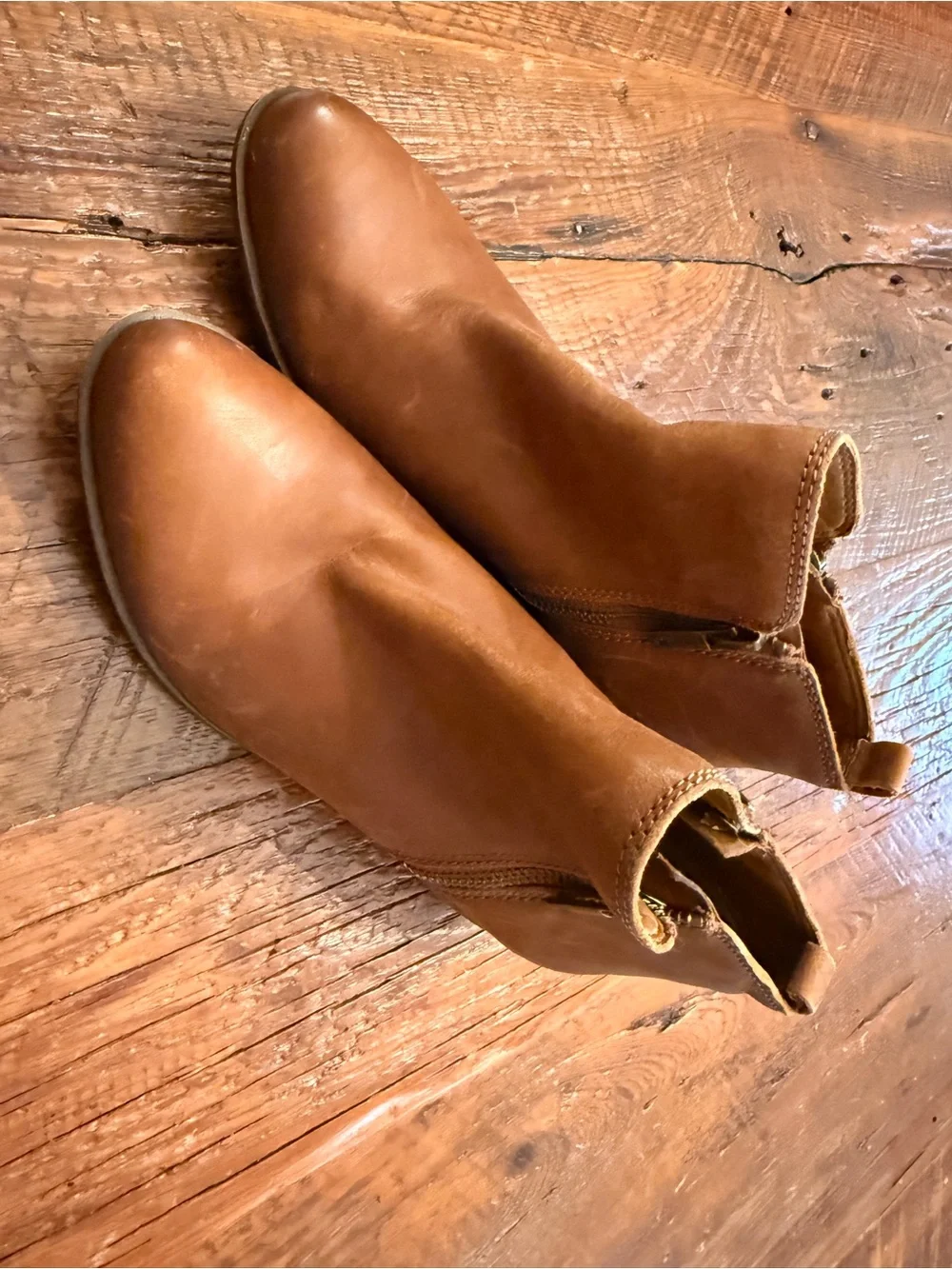 Lucky Brand cognac leather